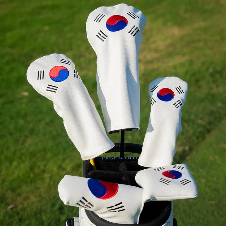 Flag Embroidered Blade Putter Cover