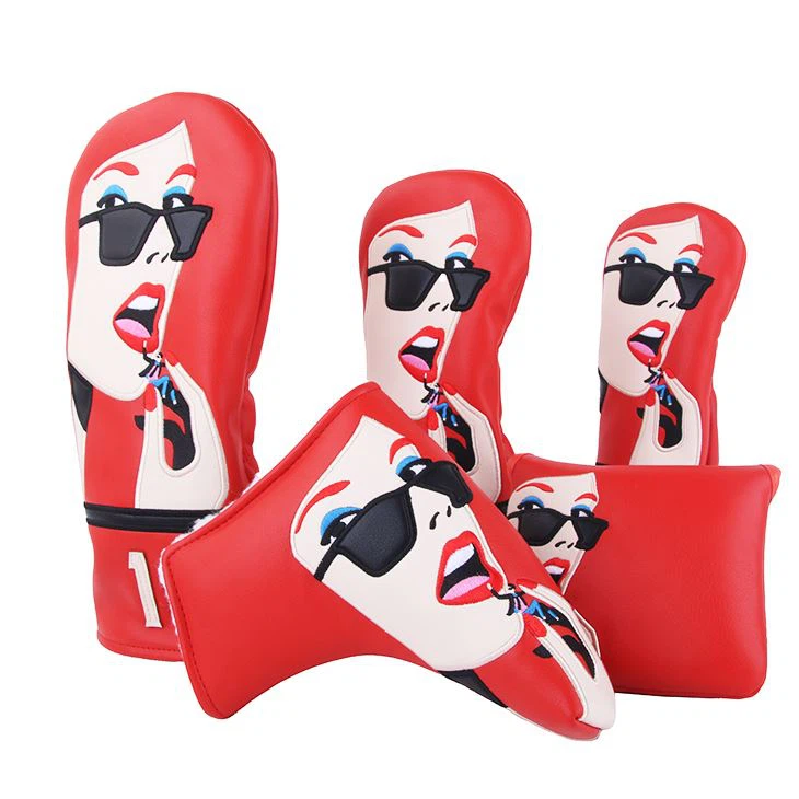 Golf Club Wood Headcover Set