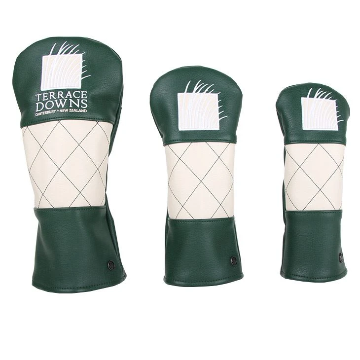 Head covers for golf irons Head covers for golf irons